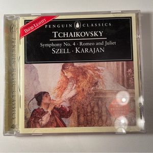 Pyotr Ilyich Tchaikovsky : Tchikovsky: Symphony No. 4 Romeo & Julie CD
